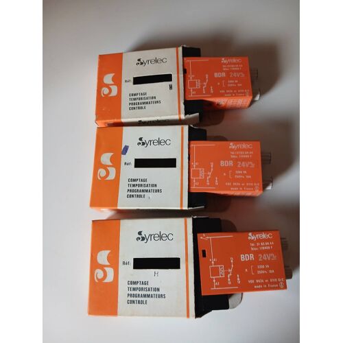 3 relais 24 v syrelec