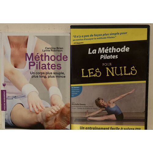 Méthode Pilates -2004- Par Caroline  Brien - Et Méthode Pilates  Pour Les Nuls - Livre Santé - 