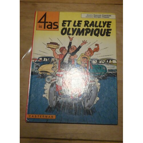 Bd "Les 4 As Et Le Rallye Olympique" Ed. Casterman