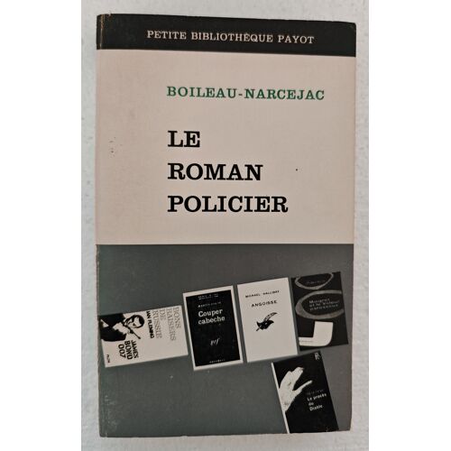 Le Roman Policier