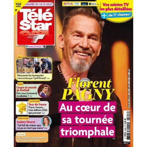 Tele Star 2596 2026 Florent Pagny/Donna Summer/Jennifer Lopez/Nastassja Kinski/Audrey Fleurot/Cyril Feraud