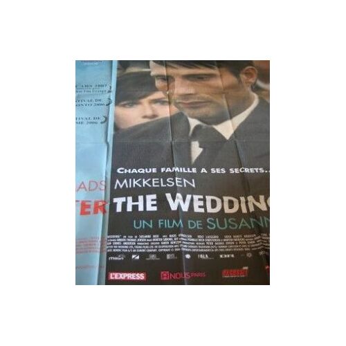 Affiche : After The Wedding De Suzanne Bier  160x110