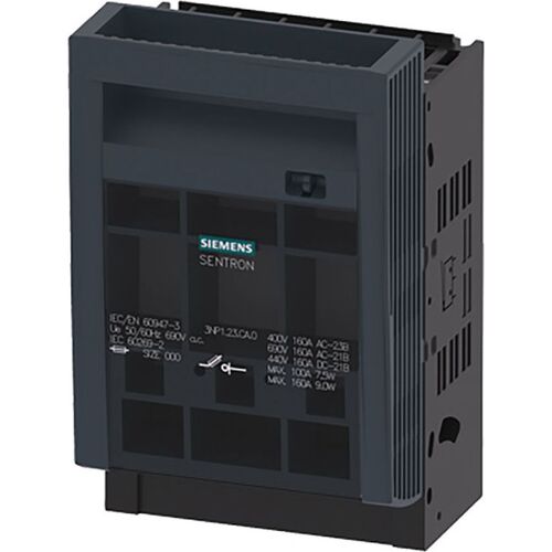 Siemens Interrupteur-sectionneur à fusibles, Bouton + interrupteur