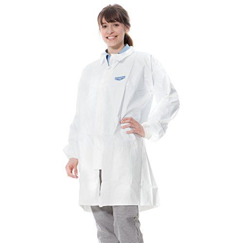 3M 4440S Blouse de Protection, Taille Petit, Blanche Laminé