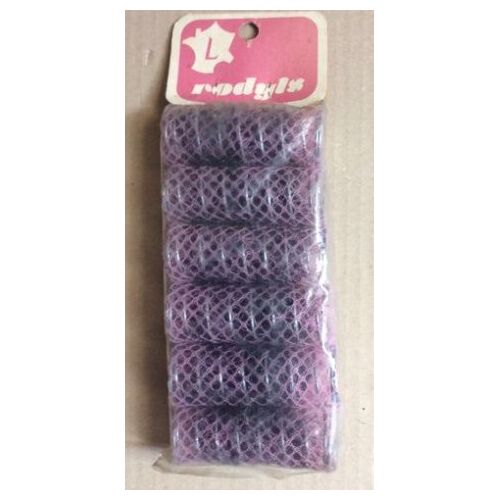 Sachet De 6 Bigoudis Rodyls (N°3 - 2,4 Cm De Diamètre- Jamais Utilisés, Encore Sous Blister D'Origine- Années 70) 