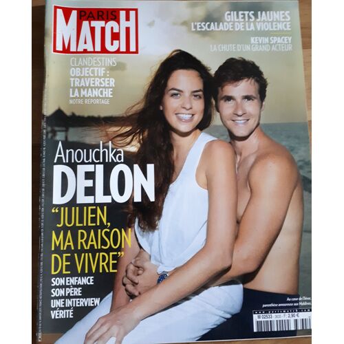 Paris Match 3635 Anouchka Delon, Gilets Jaunes....