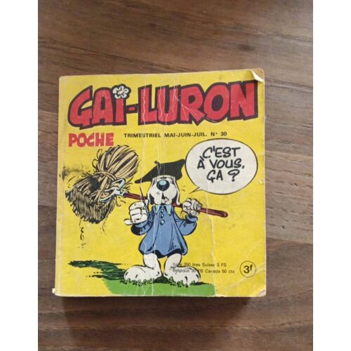 Gai-Luron Poche N°30 . 1974