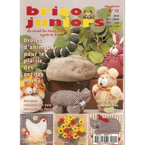 Brico Juniors - Droles D'Animaux Pour Le Plaisir Des Petites Mains - A Partir De 4 Ans - N° 11