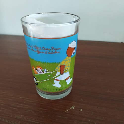 Verre Petit Ours Brun 1