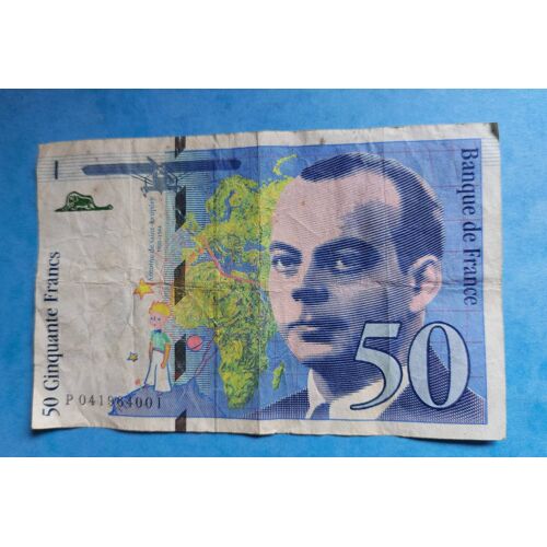France : Billet De 50 Francs Saint-Exupéry 1997