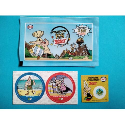 Pogs Cora Astérix N° 37 Et 16