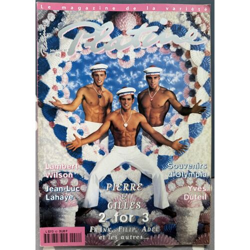 Platine Le Magazine De La Variété - N° 42 Juin-Juillet 97 - Pierre & Gilles 2 For 3