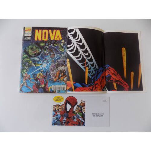 Album Relie Nova N° 62 Avec N° 199-200-201 Avec Poster Marvel Comics Semic .