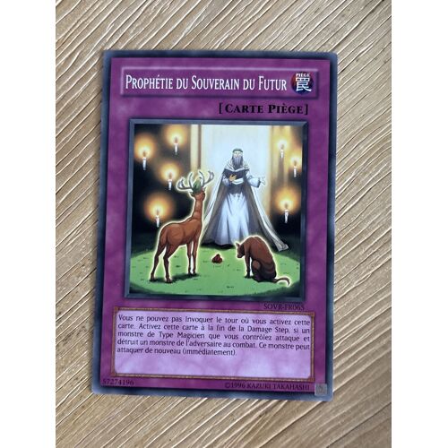Carte Yu‑Gi‑Oh – Prophétie Du Souverain Du Futur – Sovr‑Fr065