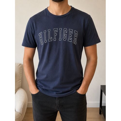 T-Shirt Tommy Hilfiger Bleu Marine Hilfiger – Taille S