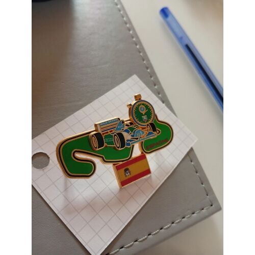 Pin'S F1 Benetton Mild Seven Gp Espagne Schumacher Numéroté 281/500 Collector Ref 904