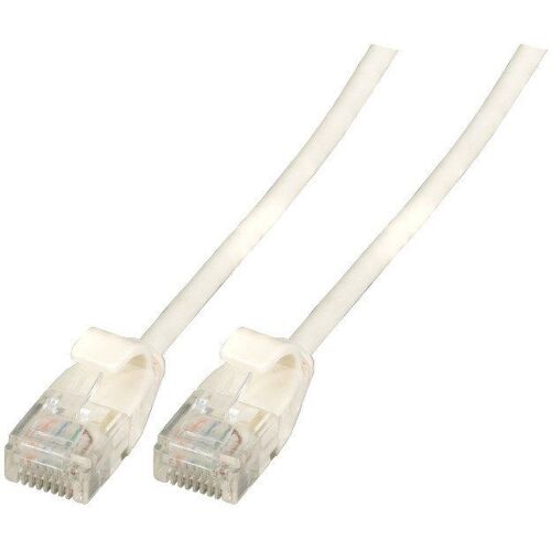EFB RJ45 Patchkabel U/UTP,Cat.6A,TPE 3,6mm ultraflex,0.15m,w