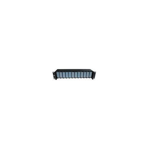 ACT Fiber panel High Density 2HE voor 12 MTP?-MPO cassettes / keystone adapterplates (FA2056)