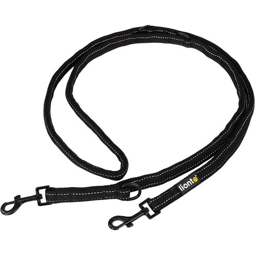 Laisse Pour Chien Avec Bandes Réfléchissantes Laisse Réglable Laisse D Entraînement Réfléchissante