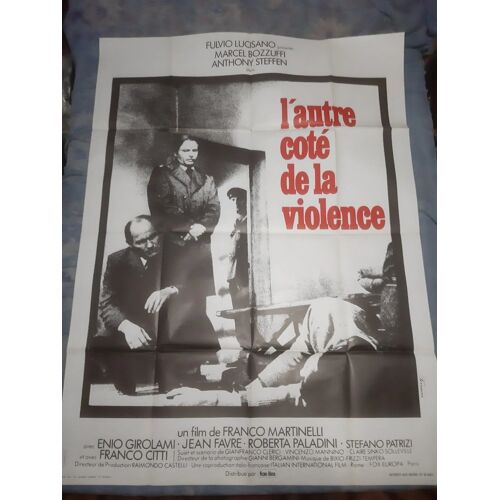 L'Autre Côté De La Violence (1972) Affiche Originale Cinéma Française 120 × 160 Cm