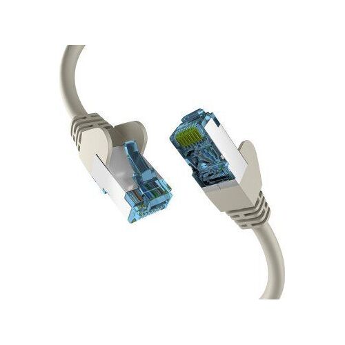 EFB-Elektronik RJ45 PATCHKABEL mitCat.7 Rohkabel ROHKABEL GRAU 50m S/FTP PIMF Netzwerkkabel LAN DSL Hersteller: EFB Elektronik (EC020200131)