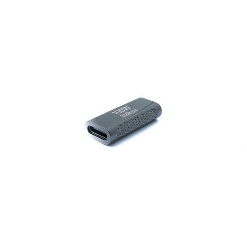 System-S Adaptateur USB 3.2 Gen 2 Type C Femelle vers Femelle câble Gris