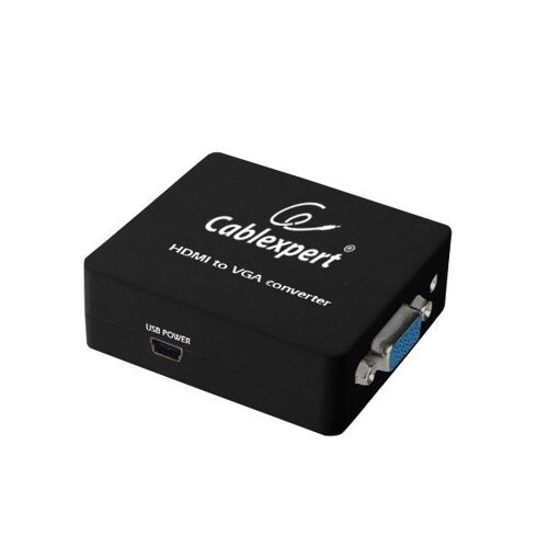 Cablexpert DSC-HDMI-VGA-001 - Convertisseur vidéo - HDMI - HDMI, VGA