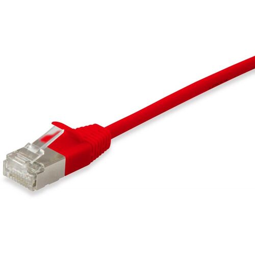Equip Patchkabel Cat6A Slim F/FTP 2xRJ45 1.50m rot LSZH Polybeutel