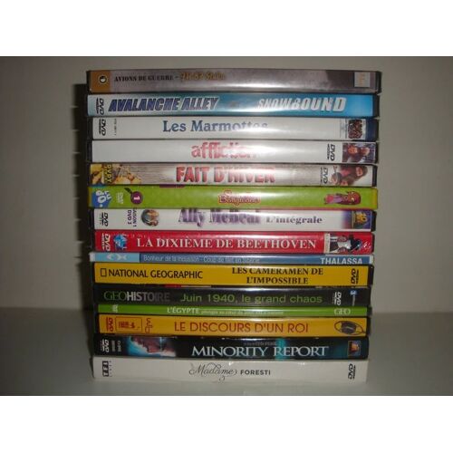 Lot De 15 Dvd Neufs Sous Blister