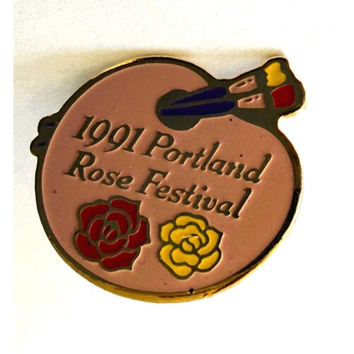 Pins 1990 Portland Rose Festival Usa