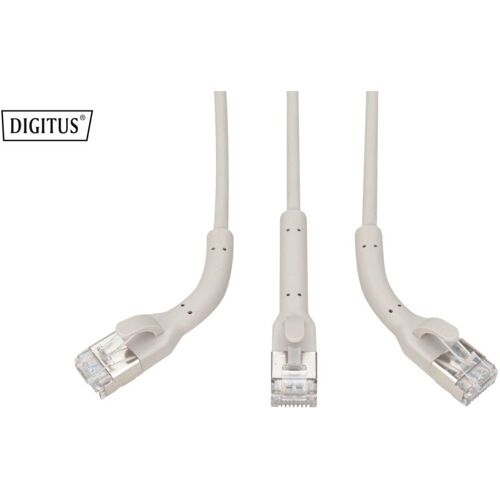 DIGITUS Patchkabel abw.CAT 6A F/FTP Kupfer,2m, grau 10 Stk.