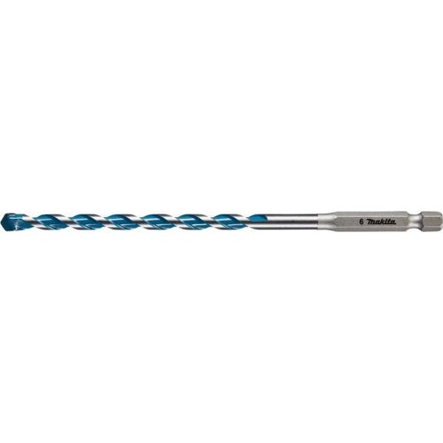 Foret polyvalent - Makita - E-14990 - Carbure de tungstène - 6 mm - Longueur 150 mm