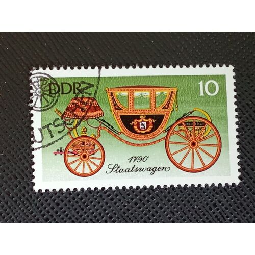 Timbre Allemagne / Rda Yt 1823 Voitures D'État - Coronation Coach 1976 (040710 )