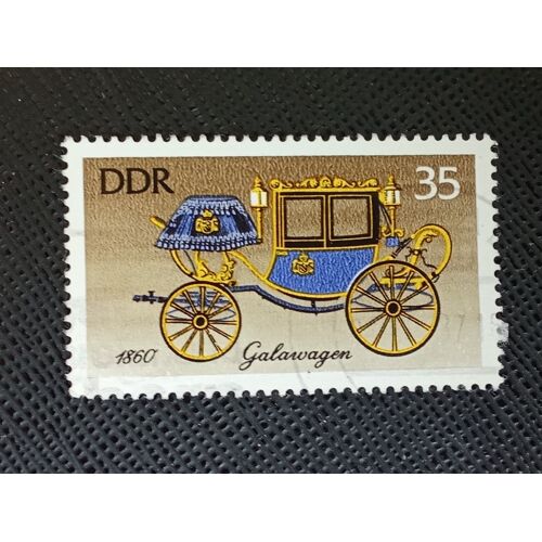 Timbre Allemagne - Rda Y T 1826 Carrosse D'Apparat (Vers 1860) 1976 (040710 )