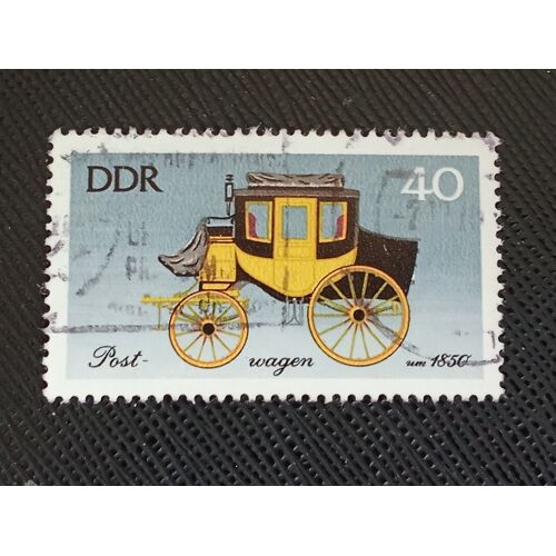 Timbre Allemagne - Rda Y T 1827 Voiture De Poste (Vers 1850) 1976 (040710 )