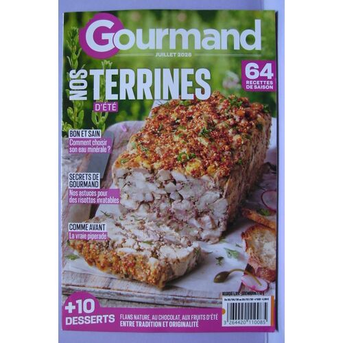 Gourmand, Nos Terrines D'Été, Reworld Media . N° 533 Du 23/06 Au 23/07/ 2026.