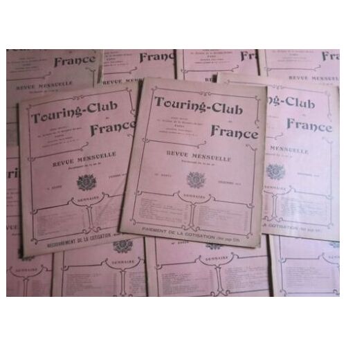 La Revue Du Touring Club De France : 8 Numéros De 1906 (Janvier, Petites Déchirures Couverture/Février/Mars/Avril/Juin/Juillet/Aout/Octobre)