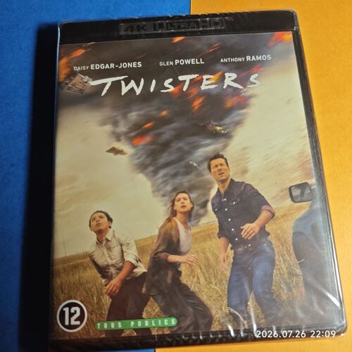 Twisters Blu-Ray 4k Ultra Hd - Lee Isaac Chung