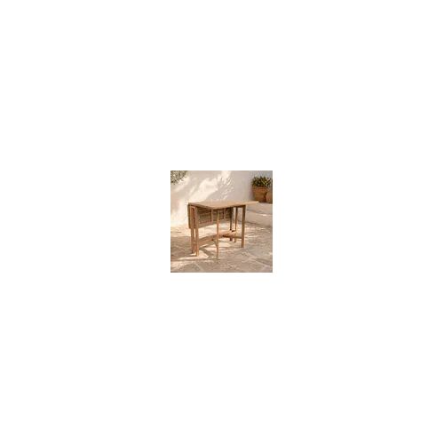 Table De Jardin - Ferret - Pliante - Bois D'Acacia Fsc - 21/55/90 X 90 X 75 Cm - 4 Personnes