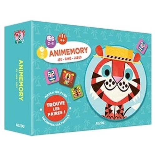 P'tit Jeu De Memory - Les Animaux En Vacances (Exclu Inter)