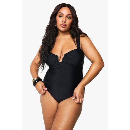 Boohoo Hzz25084-105-352 Maillot De Bain Noir - 26