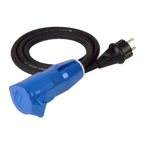Unitec 47457 Adaptateur caravane H07RN-F3G2,5 16 A/16 A 1,5 m
