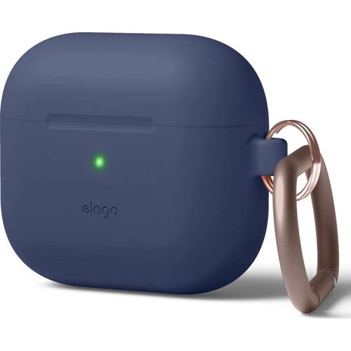 Elago AirPods 3 Silicone Hang Case (Couvercle de l'?tui de chargement), ?tui pour ?couteurs + casque, Bleu