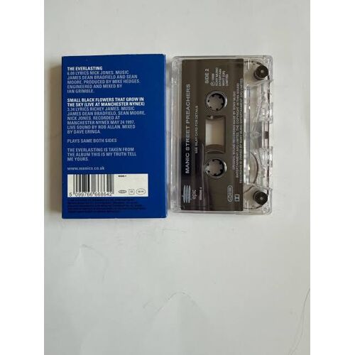 Manic Street Preachers : The Everlasting / Small Black Flowers That Grow In The Sky (Live At Manchester Nynex) - Cassette Single 2 Tracks