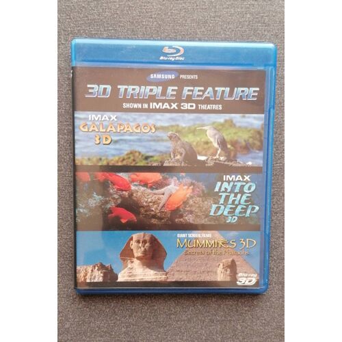3d Triple Feature Galapagos Into The Deep Mummies