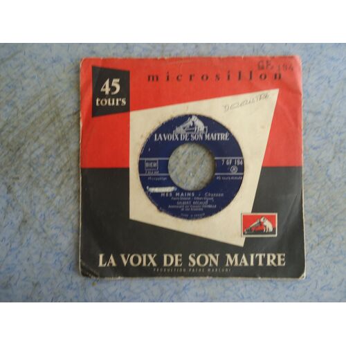 Gilbert Becaud ( Mes Mains ) 45t Sp