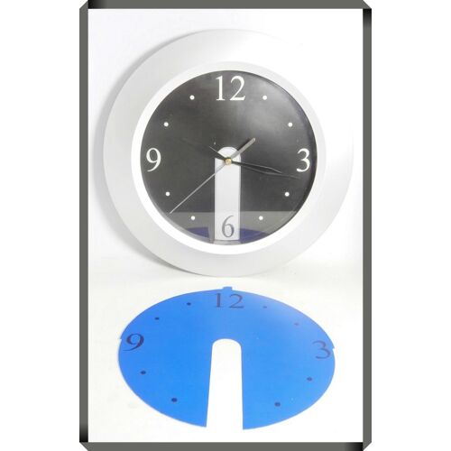 Pendule murale avec cadran interchangeable - 28cm