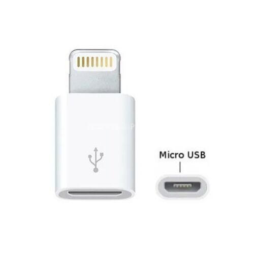 Adaptateur micro usb femelle lightning male