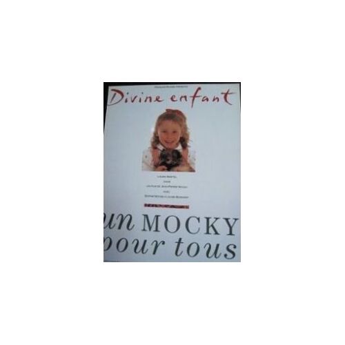 Plaquette 1 Feuillet : Divine Enfant , J.P. Mocky, 1989