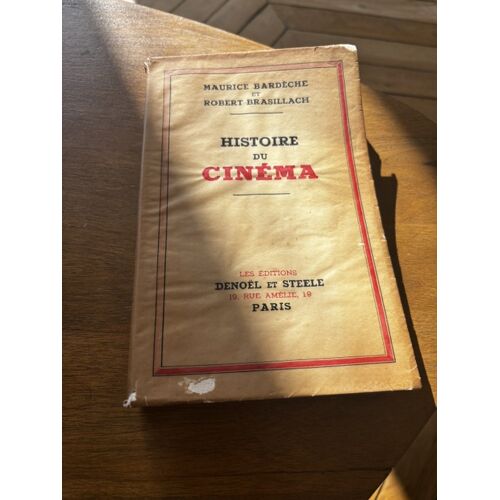Histoire Du Cinema Maurice Bardeche Et Robert Brasillach -1935